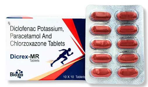 High-Quality Pharmaceutical Tablets for Reliable Healthcare 33 diclo + Para + chlorzoxa