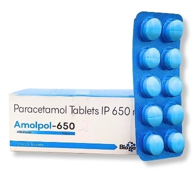 paracetamol 650 mg | amolpol 650 | Biozia Lifesciences