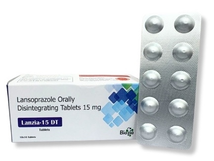 lansoprazole 15 mg | lanzia 15 | Biozia Lifesciences