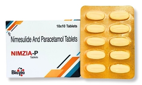 Nimesulide 100mg Paracetamol 325mg | Nimu para tablet | Nimzia-P