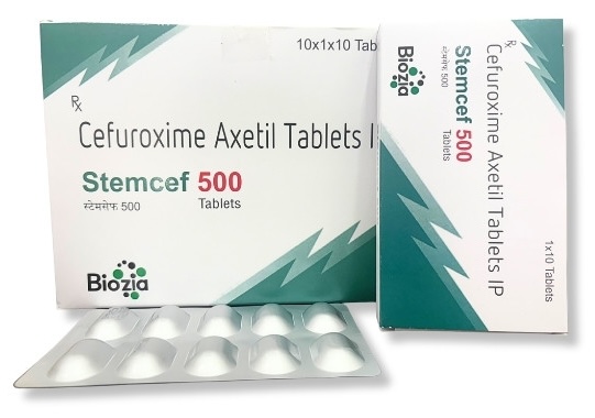 Cefuroxime 500 mg | stemcef 500 | Biozia Lifesciences