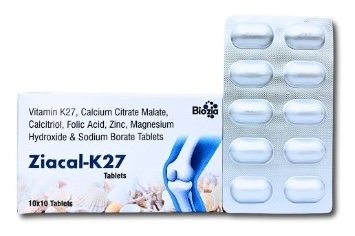 Calcium K27 vitamin supplement | Ziacal-K27