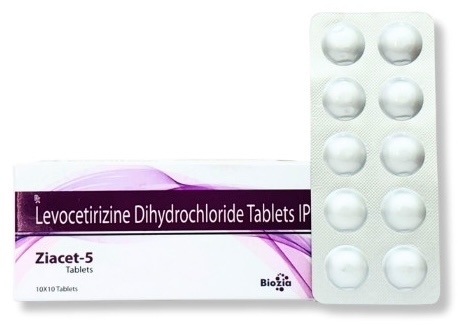 levocetirizine tablet uses | ziacet 5 | Biozia Lifesciences