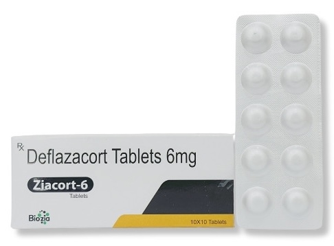 Ziacort-6 | Deflazacort Tablets 6 mg | Deflazacort 6mg uses