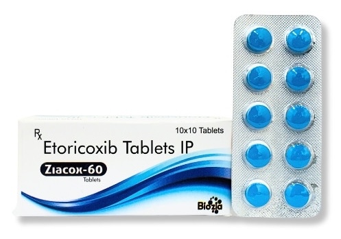Etoricoxib 60 mg tablets | Ziacox-60