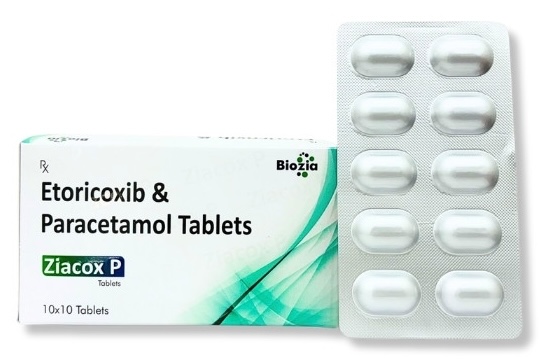 etoricoxib and paracetamol | Ziacox P | Biozia Lifesciences