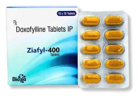 Doxofylline 400mg | Ziafyl-400mg