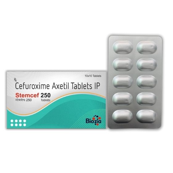 Cefuroxime 250mg | Stemcef 250 | Biozia Lifesciences