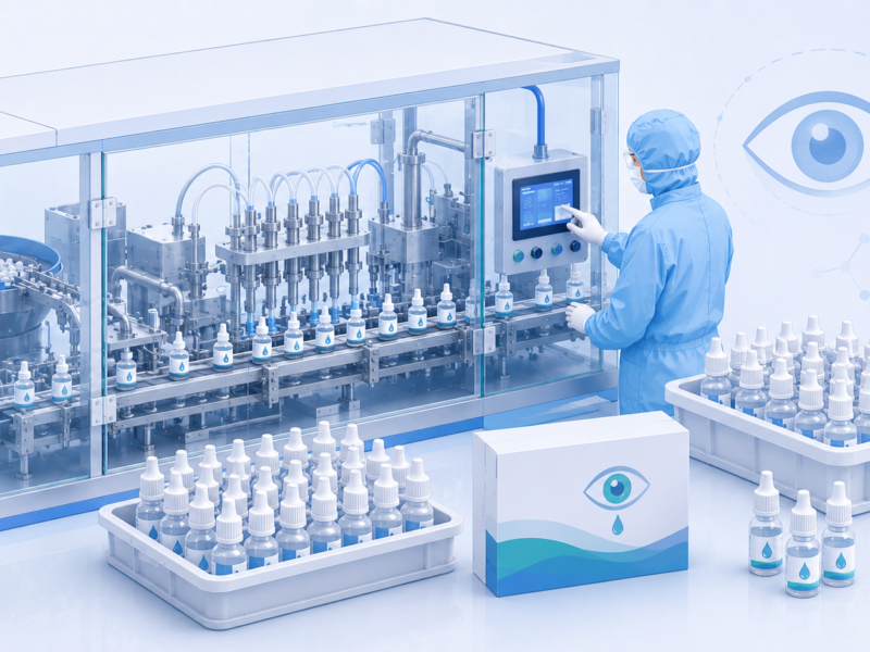 Eye drops third party manufacturing in India