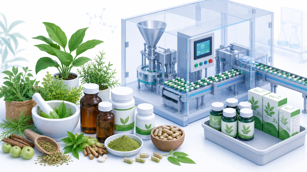 Herbal and Ayurvedic third party manufacturing in India