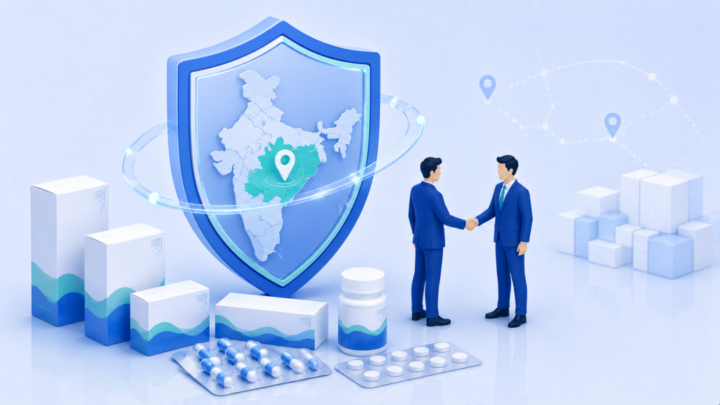 Monopoly rights in a PCD pharma franchise in India