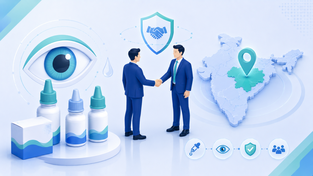 Ophthalmic eye drops PCD pharma franchise in India