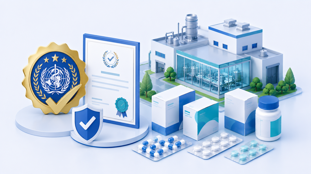 WHO-GMP certified pharma company in India