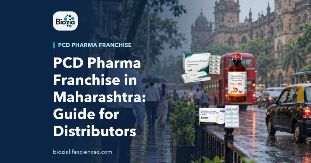 Medical representative on a Mumbai street of clinics and chemists, the field work behind a PCD pharma franchise in Maharashtra